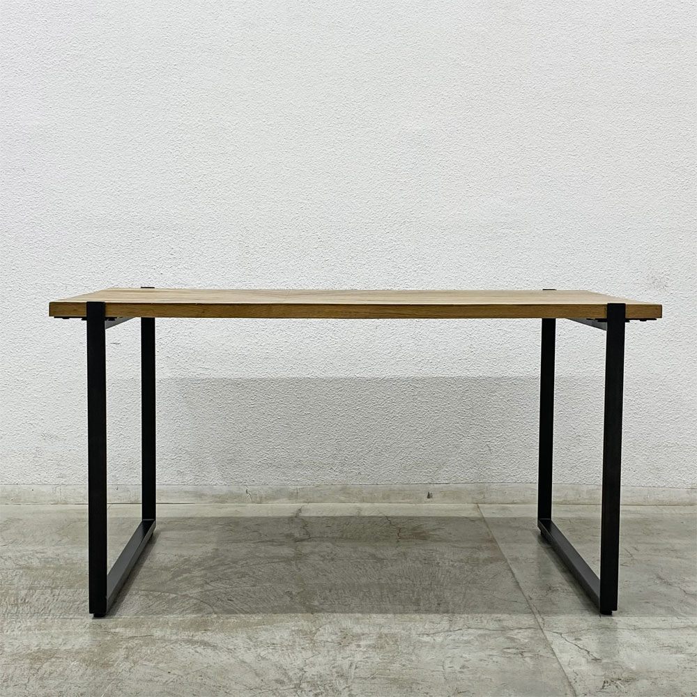 クラッシュゲート CRASH GATE ノットアンティークス ジプシー GYPSY ダイニングテーブル オーク材 オルテガ柄 W138.5cm A ◎