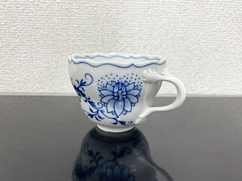 マイセン Meissen ブルーオニオン Blue Onion カップ&ソーサー C&S 美品 〓