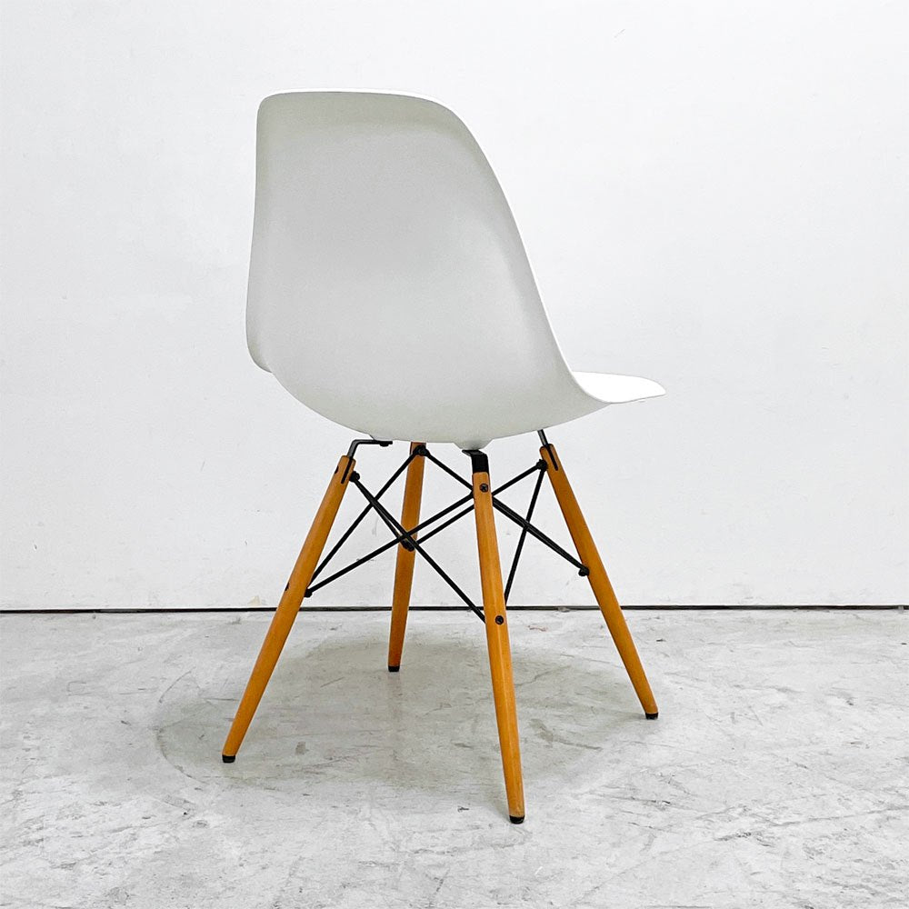 ヴィトラ vitra サイドシェルチェア ポリプロピレン製 ホワイト ドゥエルレッグ DSW C&R イームズ ミッドセンチュリー B ●