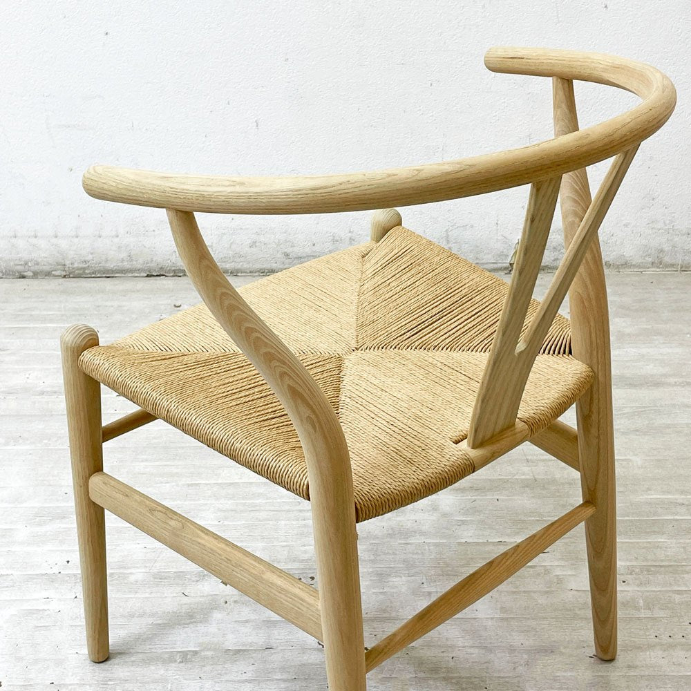 カールハンセン＆サン Carl Hansen & Son CH24 Yチェア アッシュ材 ソープフィニッシュ 日本仕様サイズ ハンス・J・ウェグナー デンマーク 北欧家具 ●