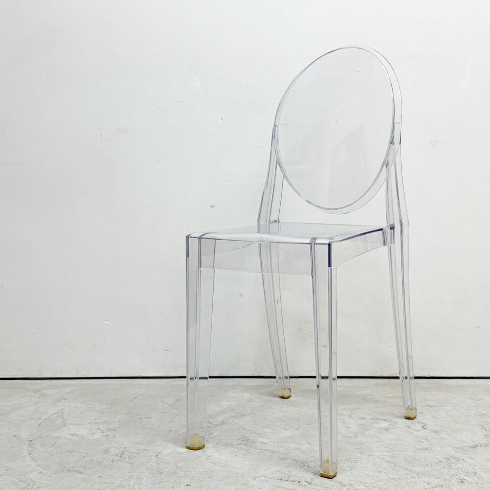 カルテル Kartell ビクトリア ゴースト Victoria Ghost クリスタル ダイニングチェア フィリップ・スタルク Philippe Starck イタリアモダン B ●