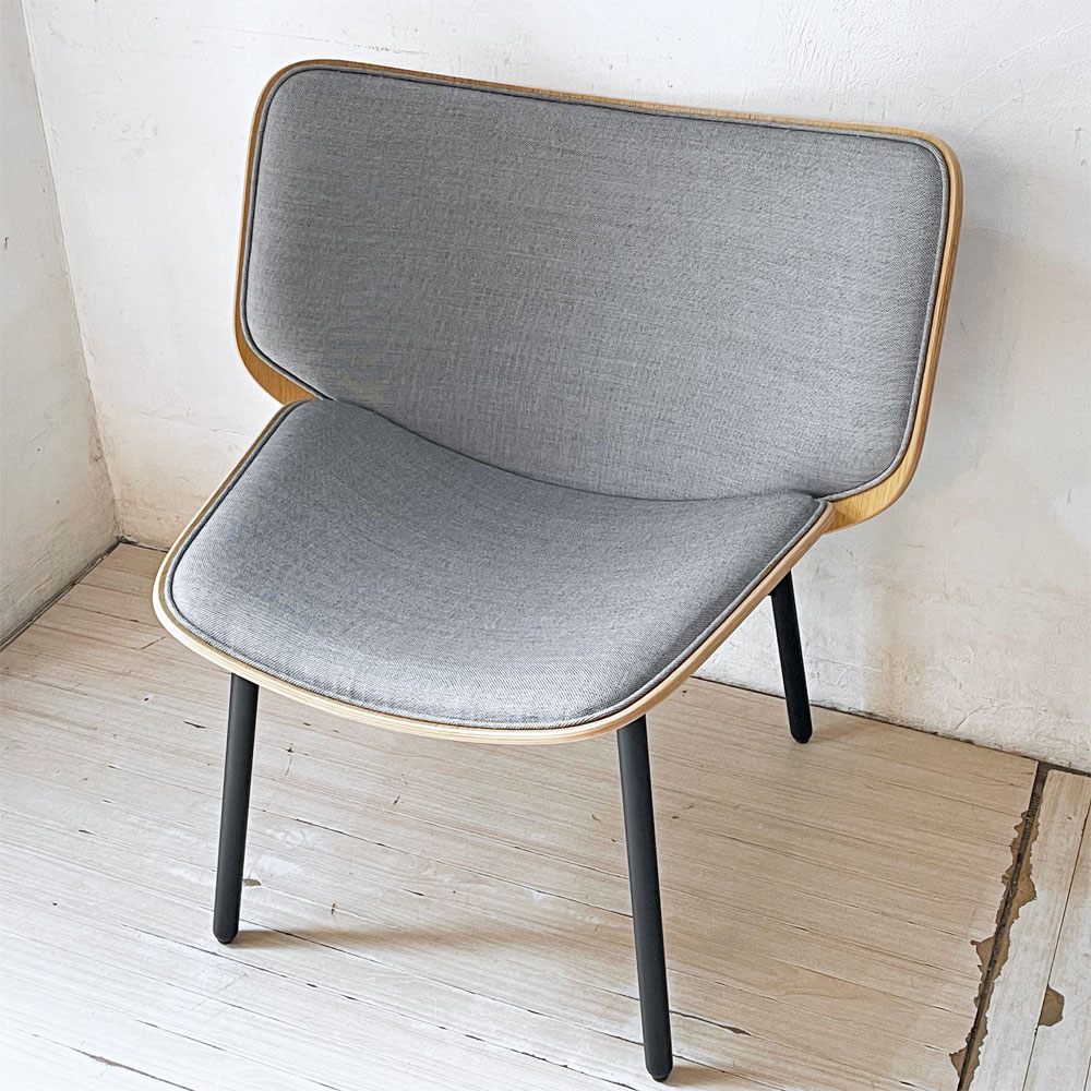 ヘイ HAY ダッパー ラウンジ DAPPER LOUNGE チェア オーク材 プライウッド ファブリック 北欧 定価￥151,800- 美品 ★