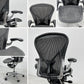 ハーマンミラー Herman Miller アーロンチェア Bサイズ ポスチャーフィット クラシックカーボンメッシュ ポリッシュドアルミベース ビル・スタンフ ＆ ドン・チャドウィック 〓