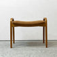 スウェデッセ SWEDESE ラミノスツール Lamino Stool オットマン イングヴェ・エクストロム Yngve Ekström ファブリック スウェード ベージュ 北欧 ●