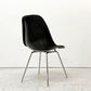 ハーマンミラー Herman Miller サイドシェルチェア モダンファニチャーセールス MFS製 FRP アプホルスター 座面張替済み ブラック Hベース C&Rイームズ ビンテージ ●