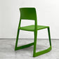 ヴィトラ Vitra ティプトン Tip Ton ワークチェア ダイニングチェア デスクチェア グリーン スタッキング チルト機能 定価￥40.700- ●