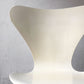 フリッツハンセン Fritz Hansen 3107 セブンチェア ホワイト ラッカー仕上げ スタッキング アルネ・ヤコブセン デンマーク 北欧家具 A ★