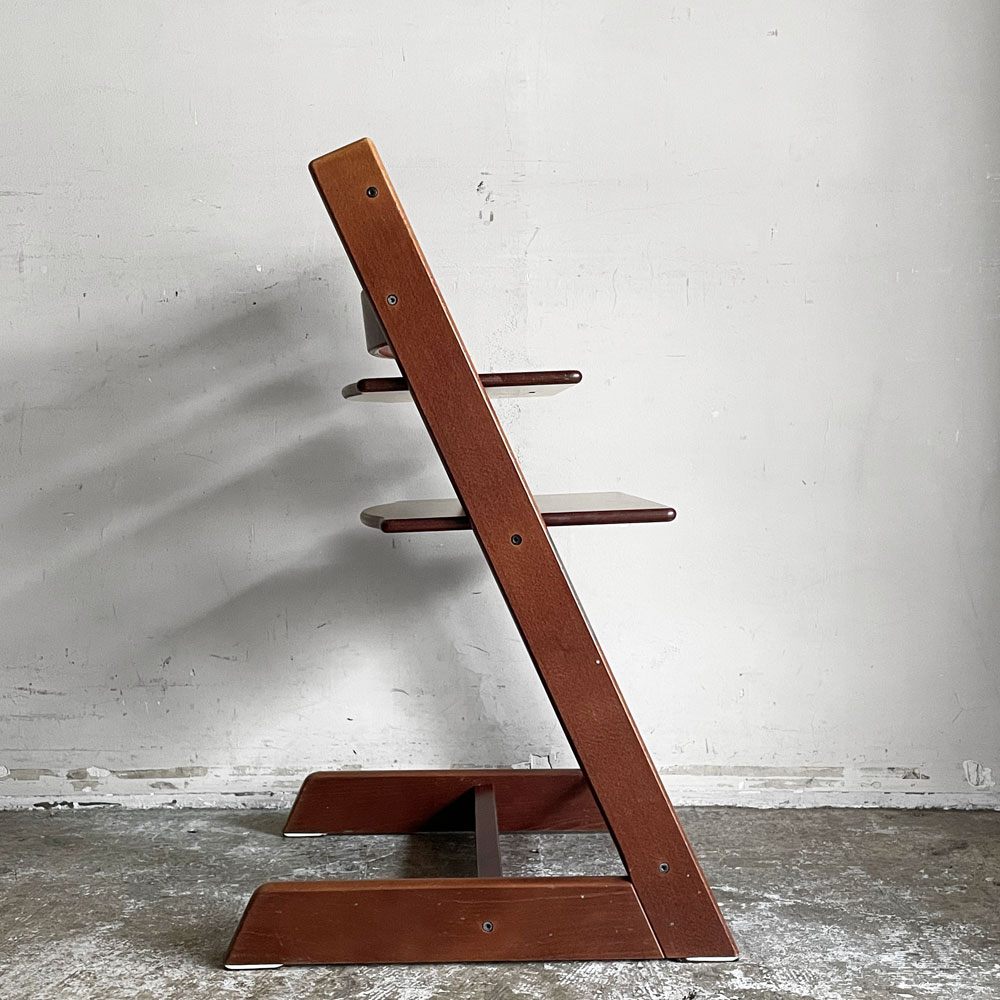 ストッケ STOKKE トリップトラップ TRIPP TRAPP ベビーチェア キッズチェア S/N3～ ブラウン ノルウェー 北欧家具 A ■
