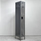 ULINE社 Ventilated Single Tier Lockers スチール製メッシュ ロッカー ティアロッカー 1人用 US ガレージ インダストリアルデザイン ●