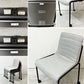 コクヨ KOKUYO オフセットフレームチェア offset frame chair オフィスチェア スタッキングチェア 4脚セット 4本脚 ファブリックシート スカイグレー キャスター 総定価￥274,800- A ●