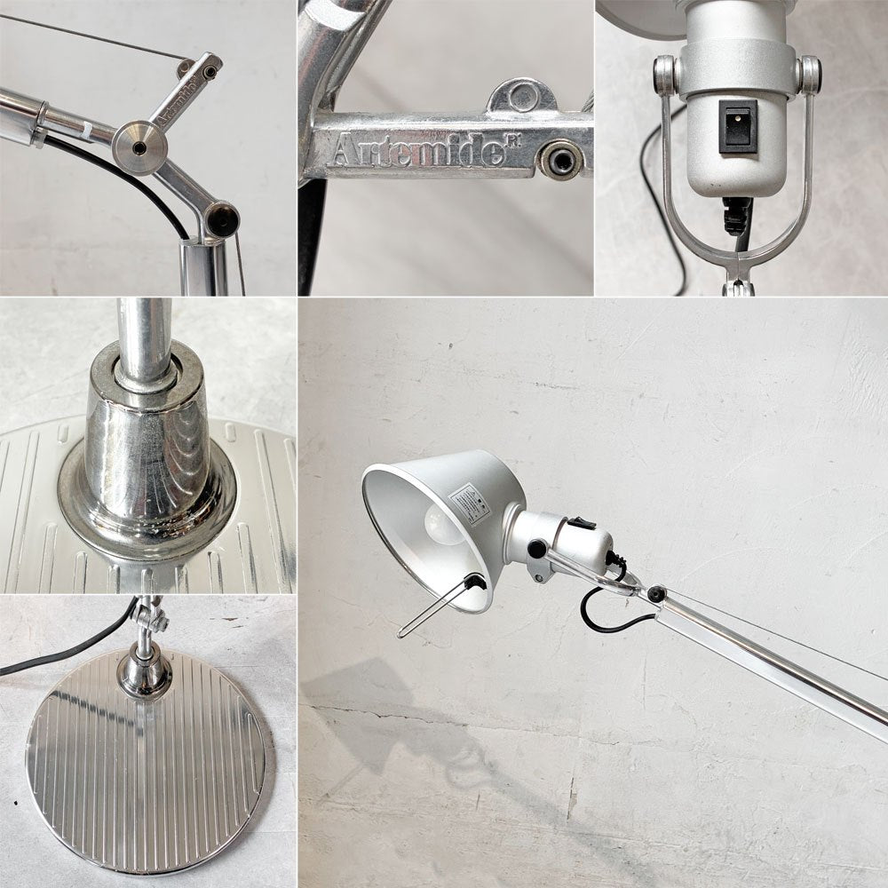 アルテミデ Artemide トロメオテーブル Tolomeo Table アルミ デスクライト テーブルライト ミケーレ・デ・ルッキ 定価￥93.500- ★