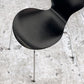 フリッツハンセン Fritz Hansen セブンチェア ブラックラッカー リペイント アルネ・ヤコブセン スタッキングチェア デンマーク 1997年製 B ■