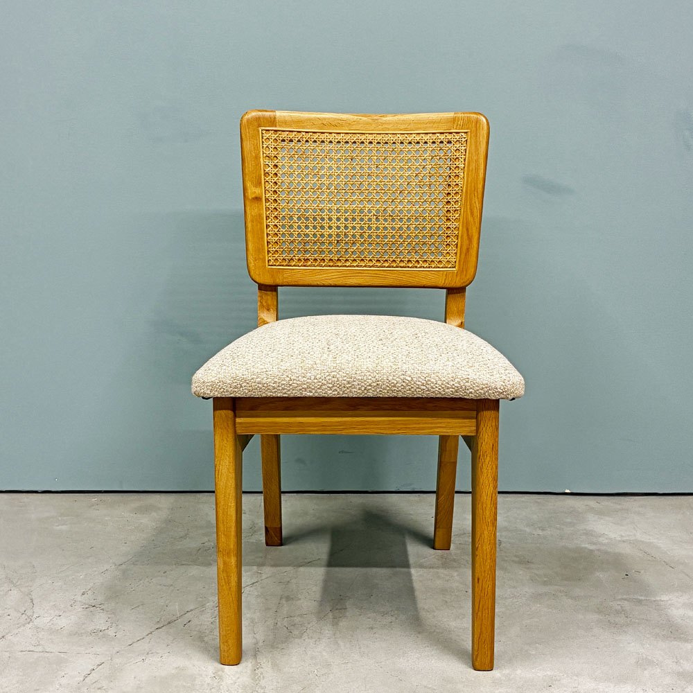 クラッシュゲート CRASHGATE ノットアンティークス Knot Antiques ピケ PIKE ダイニングチェア ベージュ オーク材 定価：￥31,900- A ◎