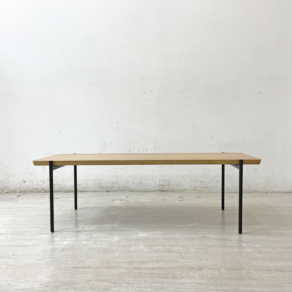 ノーウェアライクホーム NOWHERE LIKE HOME リクトⅡ センターテーブル オーク材 w110cm 関家具 北欧モダン 展示未使用品 ●
