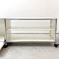 ユーエスエムハラー USM Haller モジュラーファニチャー Modular Furniture テレビボード ピュアホワイト2列1段 ドロップダウン キャスター ●