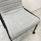 コクヨ KOKUYO オフセットフレームチェア offset frame chair オフィスチェア スタッキングチェア 4脚セット 4本脚 ファブリックシート スカイグレー キャスター 総定価￥274,800- A ●