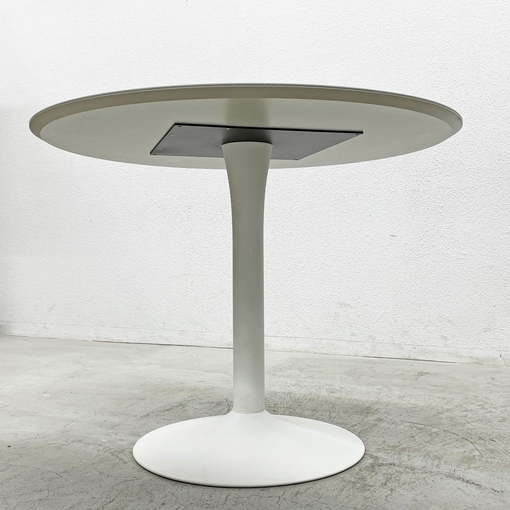 ボーコンセプト BoConcept ニューヨーク New York ダイニングテーブル ラウンド Φ99cm アッシュセラミック天板 モダンデザイン 〓