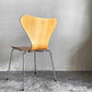 フリッツハンセン Fritz Hansen 3107 セブンチェア ビーチ材 ナチュラル ラッカー仕上げ アルネ・ヤコブセン スタッキング デンマーク 北欧家具 A ■