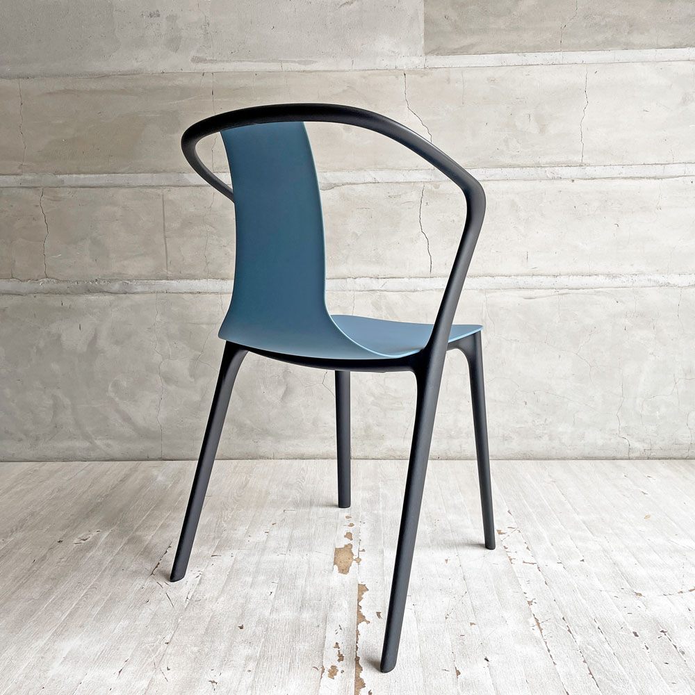 ヴィトラ Vitra Belleville Chair ベルヴィル アームチェア スタッキング ロナン & エルワン・ブルレック ポリアミド シーブルー  A ♪