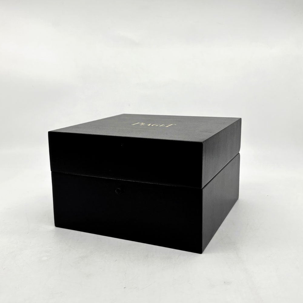 ピアジェ PIAGET 時計 ウォッチボックス ケース 純正ボックス 箱のみ ブラック 冊子付き スイス E ●