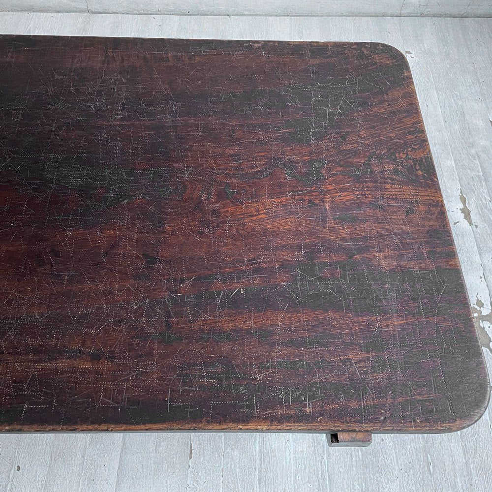 ジャパンビンテージ Japan Vintage ちゃぶ台 卓袱台 角ちゃぶ 座卓 折りたたみ 時代家具 和家具 古道具 ♪