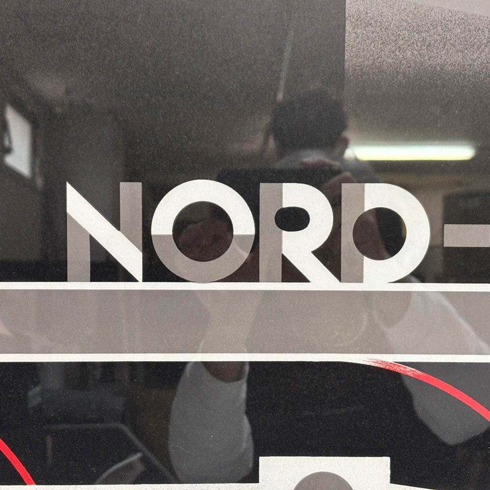 アドルフ・ムーロン・カッサンドル Adolphe Mouron Cassandre NORD-EXPRESS 1927 - L’ATELIER MOURLOT 1995 リトグラフ アートフレーム ポスター 額装品 ●