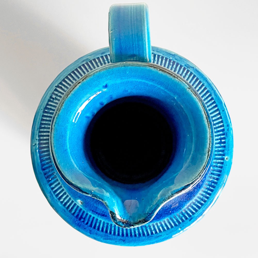 ビトッシー BITOSSI リミニブルーシリーズ フラワーベース 花瓶 花器 陶器 フラビア FLAVIA イタリア ■