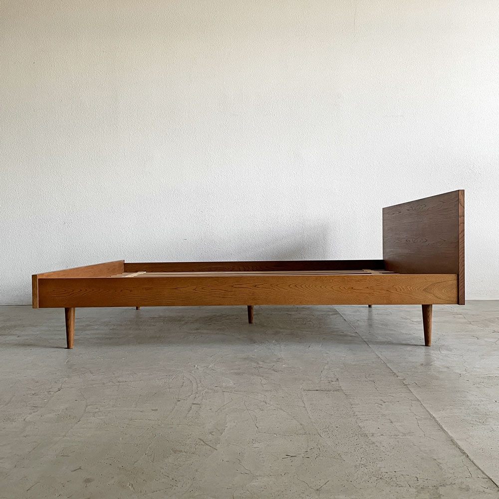 トラックファニチャー TRUCK FURNITURE トーチベッド TORCH BED ベッドフレーム ダブル W148cm ナラ材 定価￥342,100- A 〓