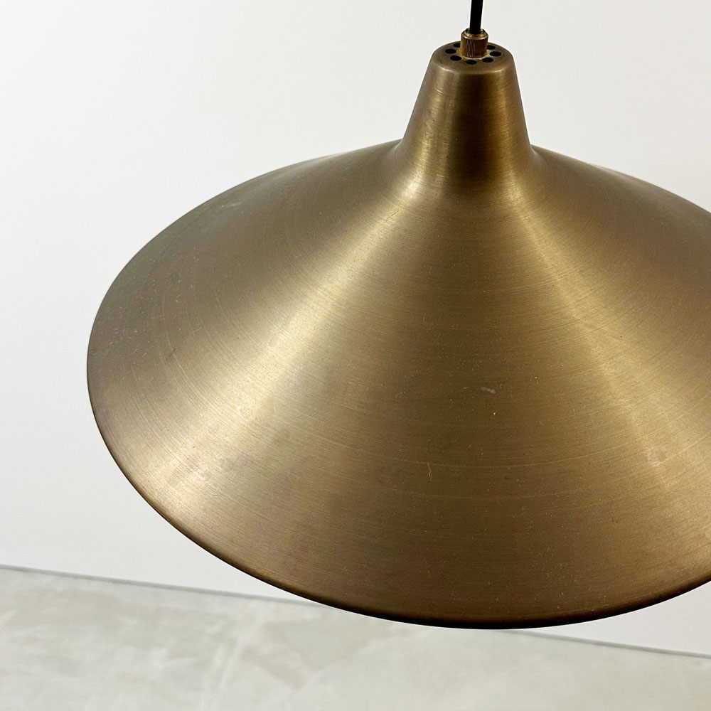 フレイム flame ブラスL brass L ペンダントライト 真鍮 素地 オイル仕上げ インダストリアルデザイン 定価：￥55,000- ●