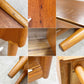 北欧ビンテージ Scandinavian Vintage チーク材 オープンシェルフ キャビネット ブックシェルフ 飾り棚 W90cm 北欧家具 ●