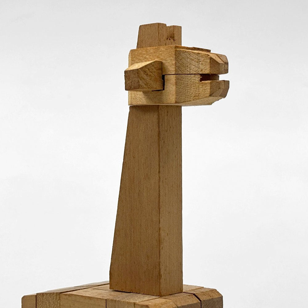 山中組木工房 Yamanaka Kumiki 動物シリーズ キリン 三代目 山中広吉 箱根伝統工芸 組木細工 ●