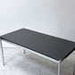 USMモジュラーファニチャー USM Haller USMハラーテーブル ワーキングデスク ダイニングテーブル オーク材 ブラック W150cm 高さ調整リング付き スイス ●