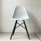 ハーマンミラー HermanMiller サイドシェルチェア ドゥエルレッグ DSW アルパイン × エボニー ブラック ポリプロピレン イームズ ミッドセンチュリー ★