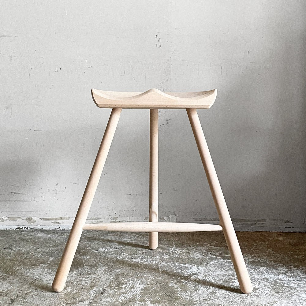 ワーナー Werner シューメーカーチェア Shoemaker Chair NO.59 スツール ビーチ材 ソープ仕上げ ラーズ・ワーナー デンマーク 北欧家具 ■