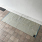 ヘイ HAY タピス TAPIS ラグ 80×200 コットン×ジュート ジュリ・リショズ ハンドメイド チェスナッツ＆ブルー 定価30,800円 良品 ◇