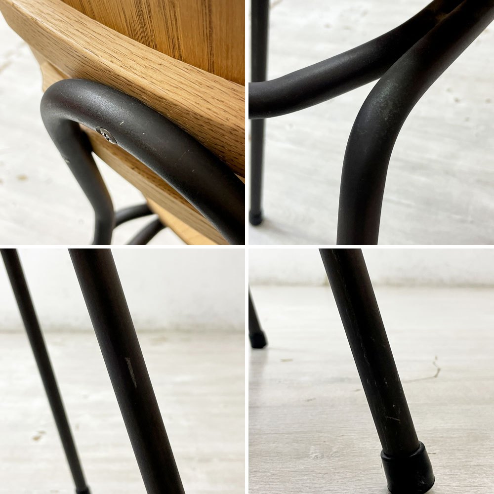 トラックファニチャー TRUCK FURNITURE スット ダイニングチェア SUTTO DINING CHAIR 板座 オーク材 定価：￥ 55,000- A ●