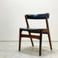 スコウ・アンデルセン Schou Andersen カイクリスチャンセン kai christensen T21 Fire Chair セミアームチェア チーク材 本革 デンマーク 北欧ビンテージ Møbellageret取扱い ●