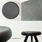 カッシーナ Cassina 524 ベルジェ スツール TABOURET BERGER オーク材 ブラック シャルロット・ペリアン 未使用 箱付き 美品 ●