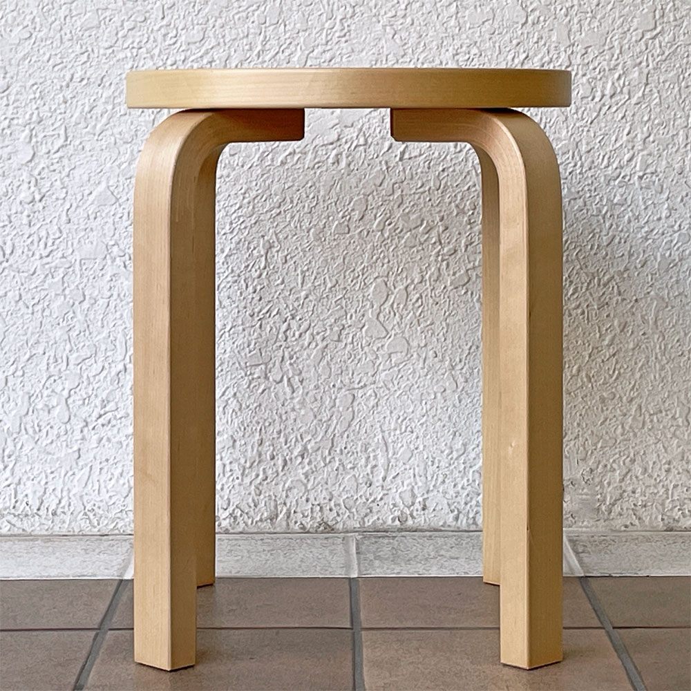 アルテック artek スツール Stool E60 4本脚 リノリウム ジーンズ 14 JEANS スコープ別注カラー 北欧家具 フィンランド ◇