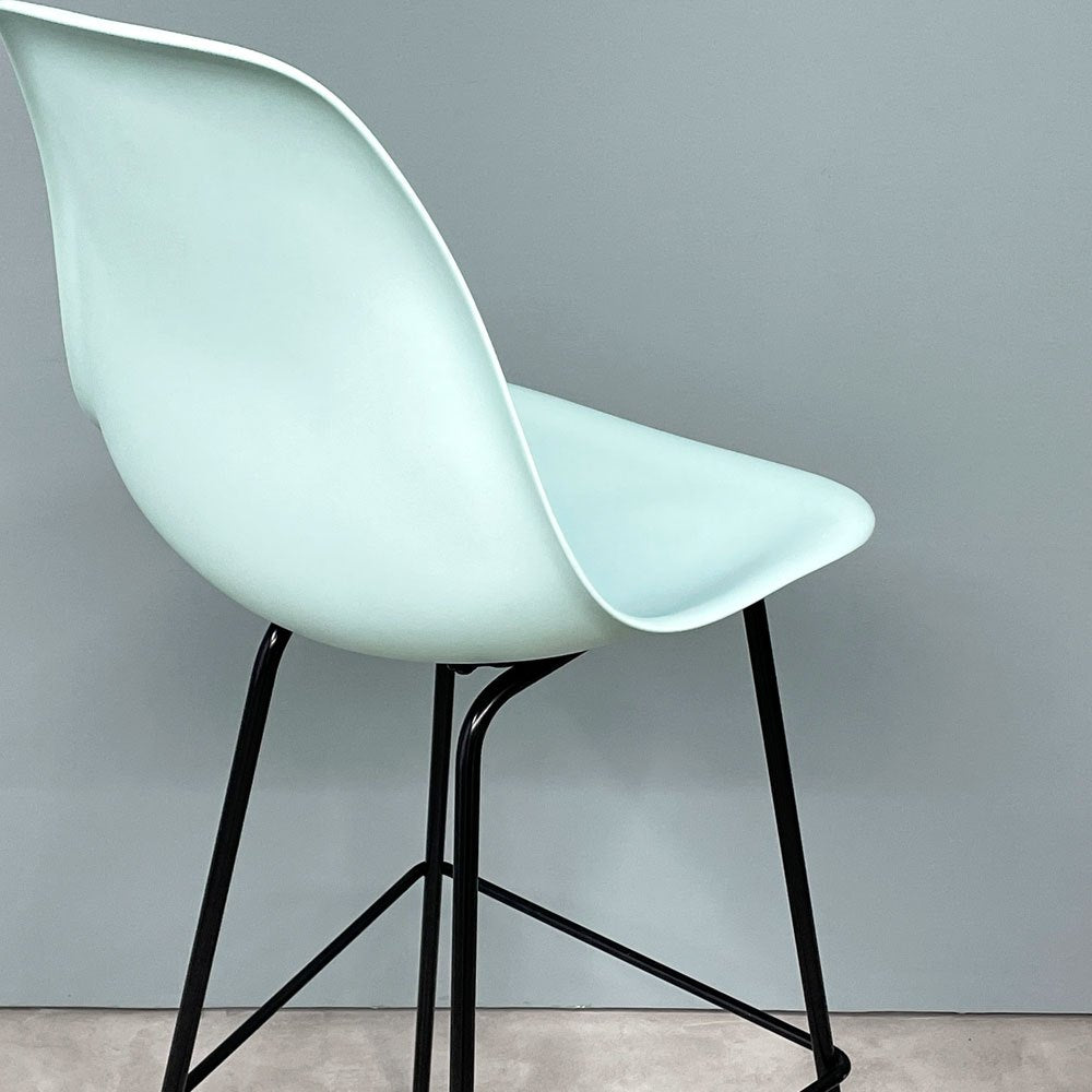 ハーマンミラー Herman Miller イームズ シェルスツール バーハイトスツール アクアスカイ H115.5cm ポリプロピレン製 イームズ ミッドセンチュリー ◎