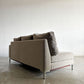 ラフィネリビング raffine living ビター BITTER SOFA 3人掛けソファ 片アーム W190cm ファブリック グレージュ系 オットマン付 廃番仕様 カタログ定価￥421,850-以上 〓