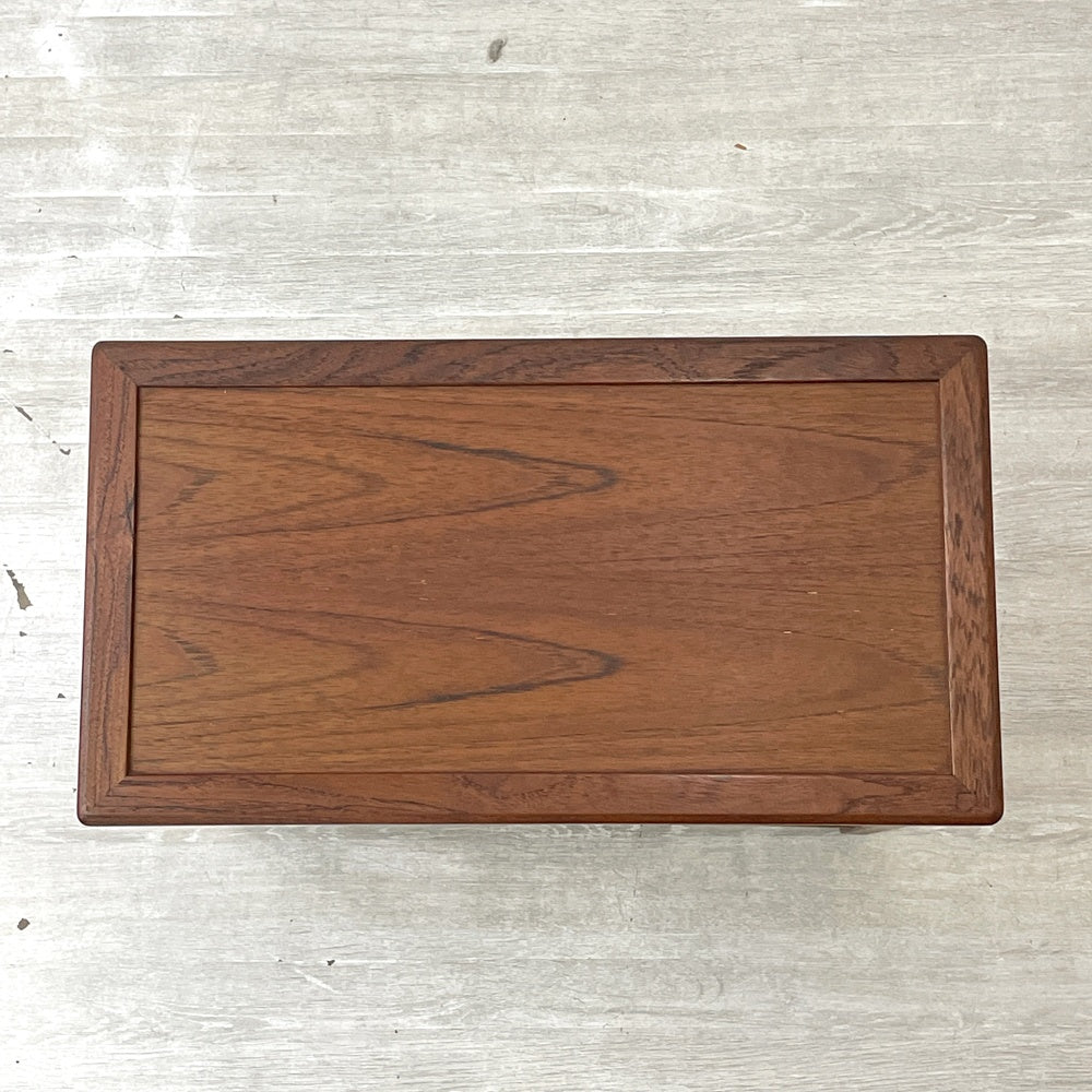ジャパンビンテージ 木製 花台 飾り棚 サイドテーブル チーク材 W50cm vintage ●