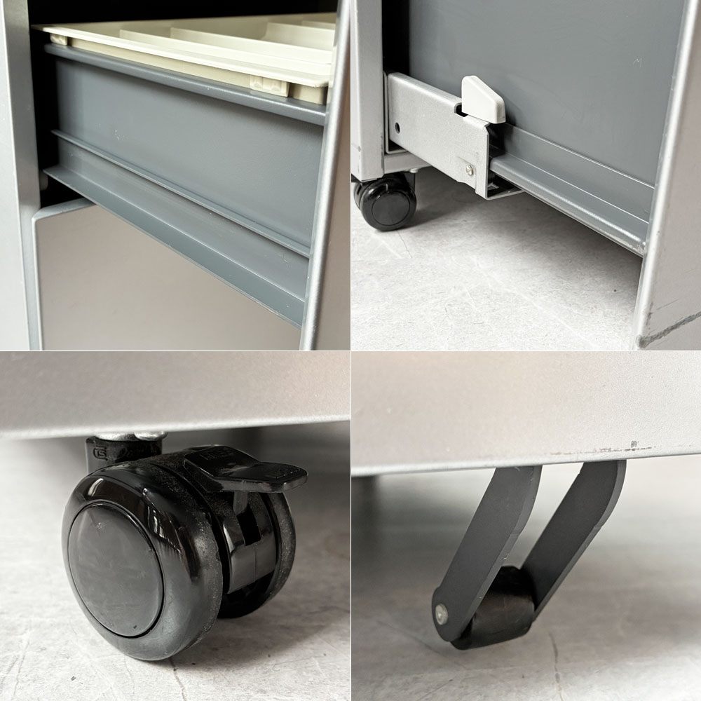 カッシーナ Cassina ixc. AFドロワー AF DRAWER デスクキャビネット ワゴン 鍵付属 キャスターロック機能付き モダン イタリア A ★
