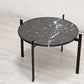 オックスデンマーク OX DENMARQ シングルデックテーブル SINGLE DECK TABLE 大理石×スチール ブラック ●