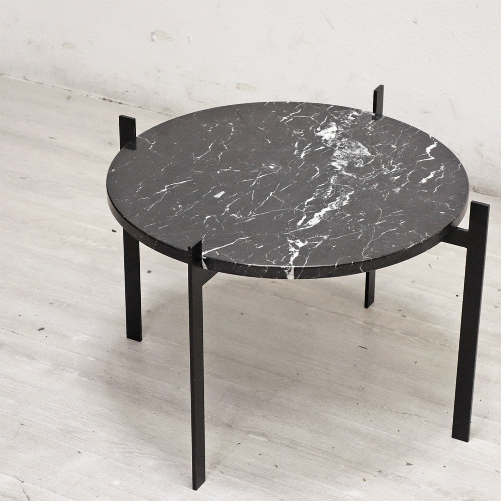 オックスデンマーク OX DENMARQ シングルデックテーブル SINGLE DECK TABLE 大理石×スチール ブラック ●