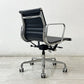 ハーマンミラー Herman Miller アルミナムグループ マネジメントチェア 本革 ブラック 5本脚 ガス圧昇降式 キャスター付 C&R イームズ A ●