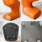 ヨーロピアン タッチ EUROPEAN TOUCH LTD. ネイルチェア MOLDED PLASTIC HAND CHAIR プラスチック ハンドチェア オレンジペインテッド ★