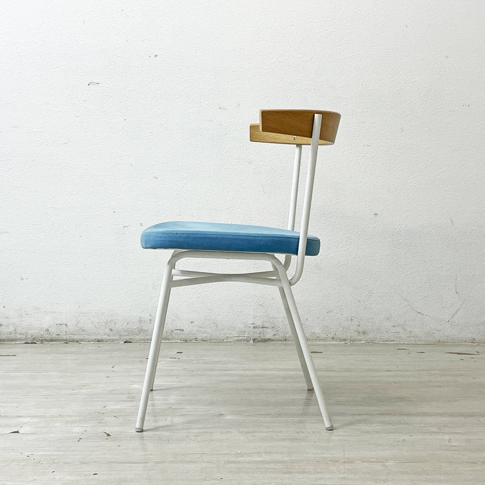 イデー IDEE フェレチェア FERRET CHAIR ダイニングチェア ファブリック オーク材 スチールフレーム A ●