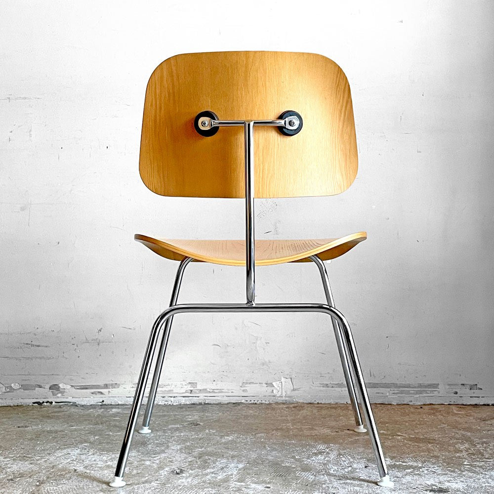 ハーマンミラー Herman Miller DCM ダイニングチェア メタルレッグ プライウッド アッシュ イームズ C&R. Eames ミッドセンチュリー ■