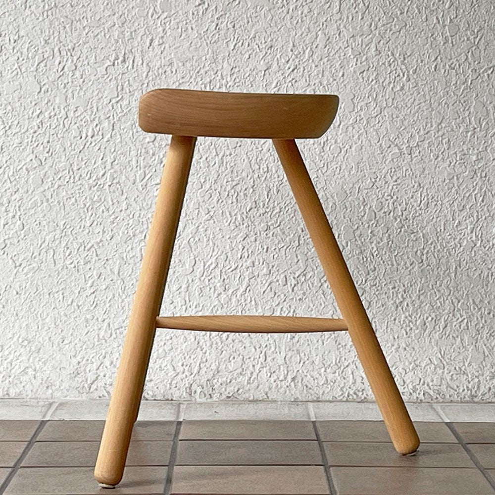 ワーナー Werner シューメーカーチェア Shoemaker Chair NO.49 スツール ビーチ材 ラーズ・ワーナー デンマーク 北欧家具 ◇
